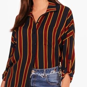 Striped Oversized Shirt